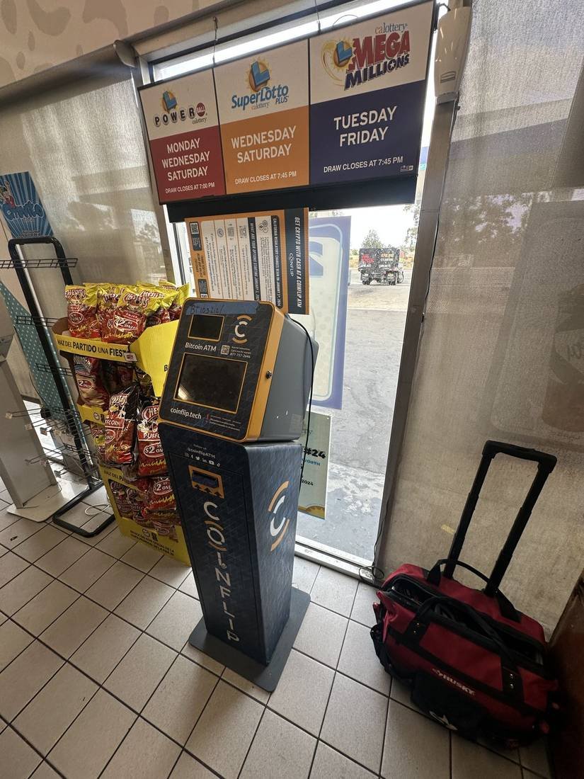 ATM serviced in a convenience retail placement